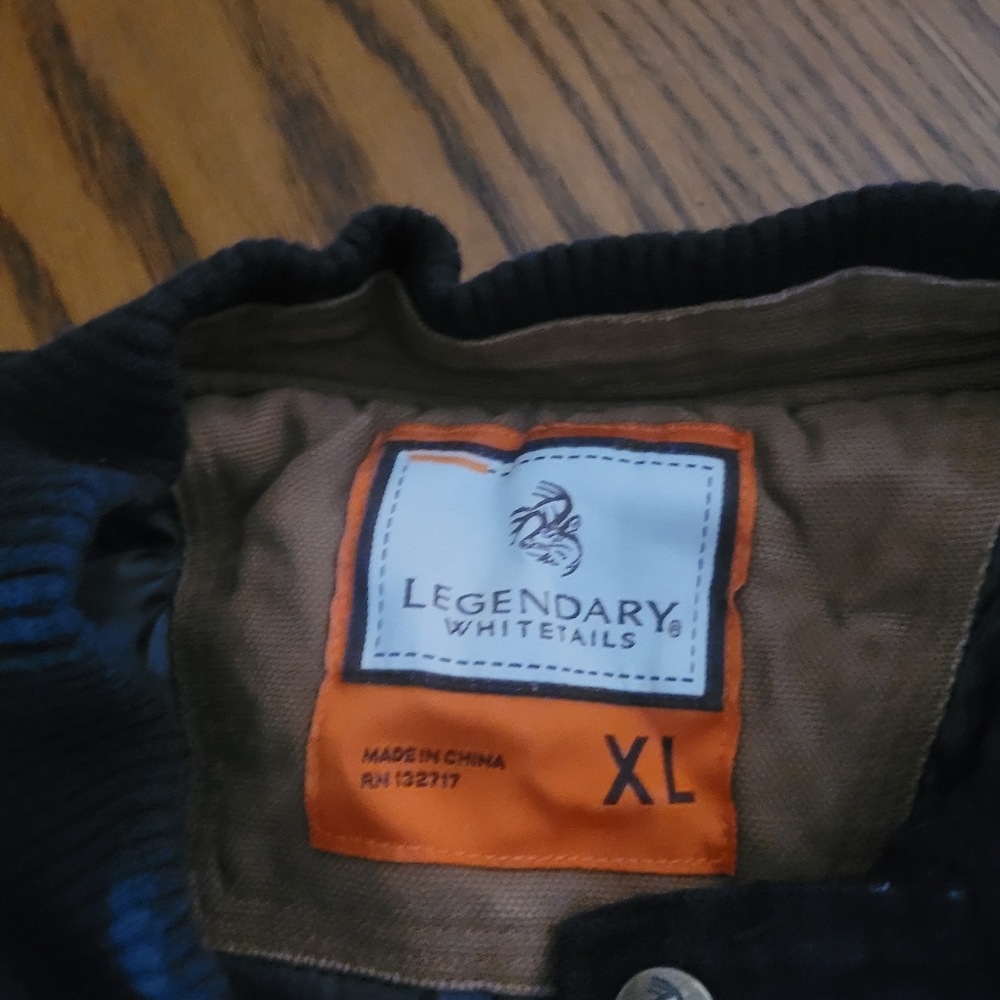Mens Ledgendary Whitails canvas Vest